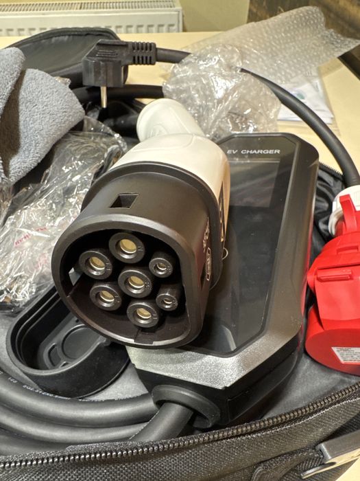 Зарядка 3 фазна 11квт type2 16А 5 метрів wifi