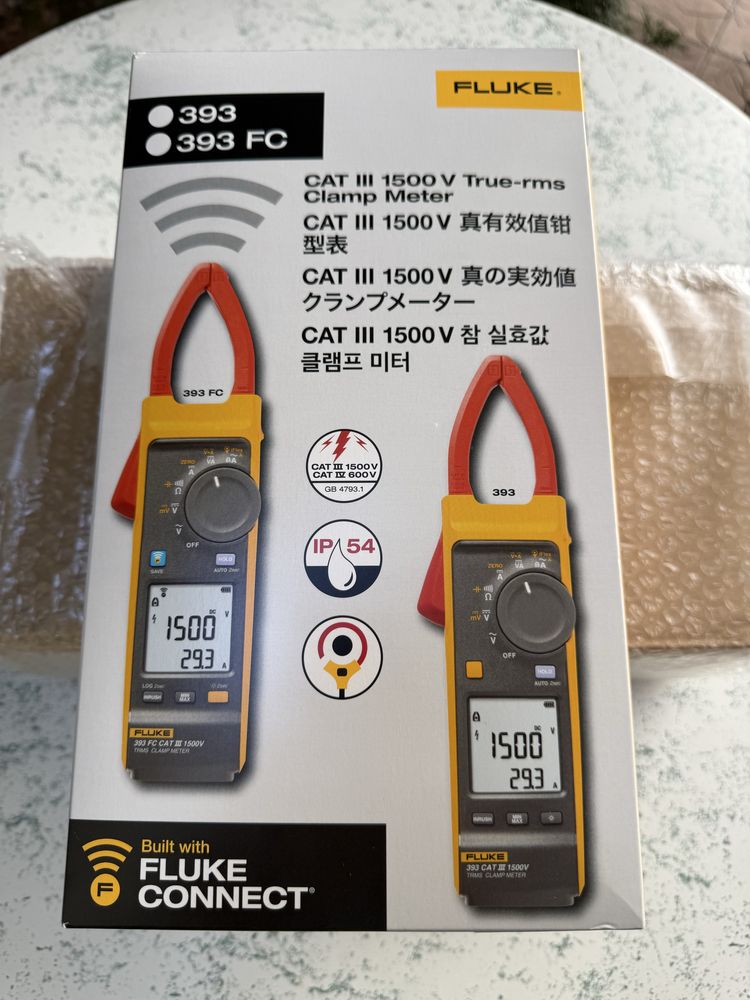 Тестер токовые клещи Fluke 393 FC