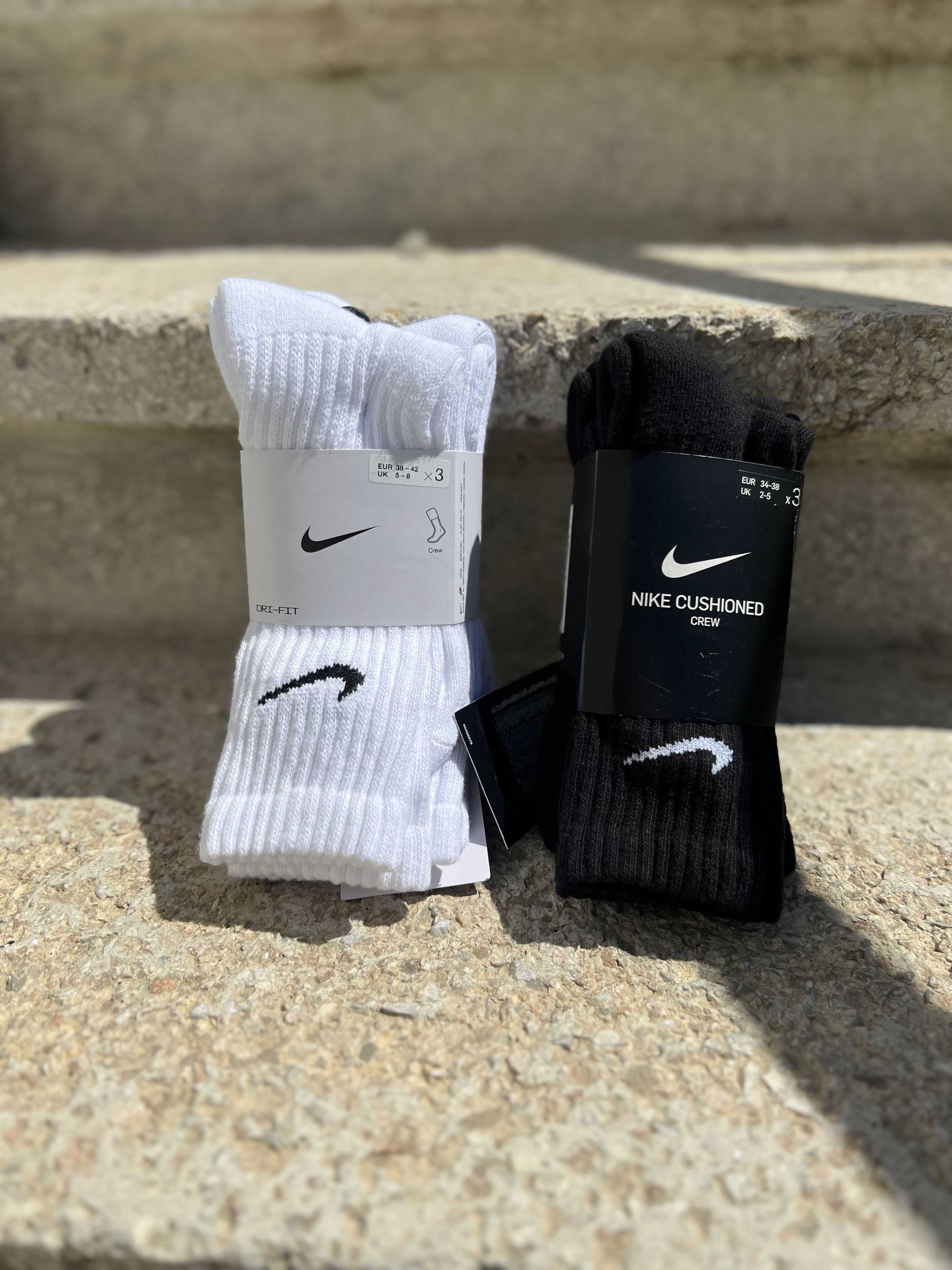 АКЦИЯ!!! Носки ОПТ Шкарпетки Nike Crew Jordan (S-M-L-XL) (SX4508-001)
