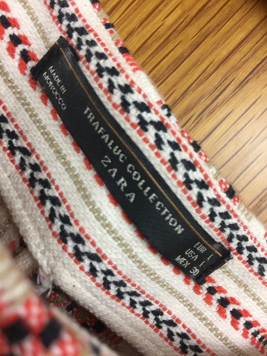 Calções com padrão Zara novos