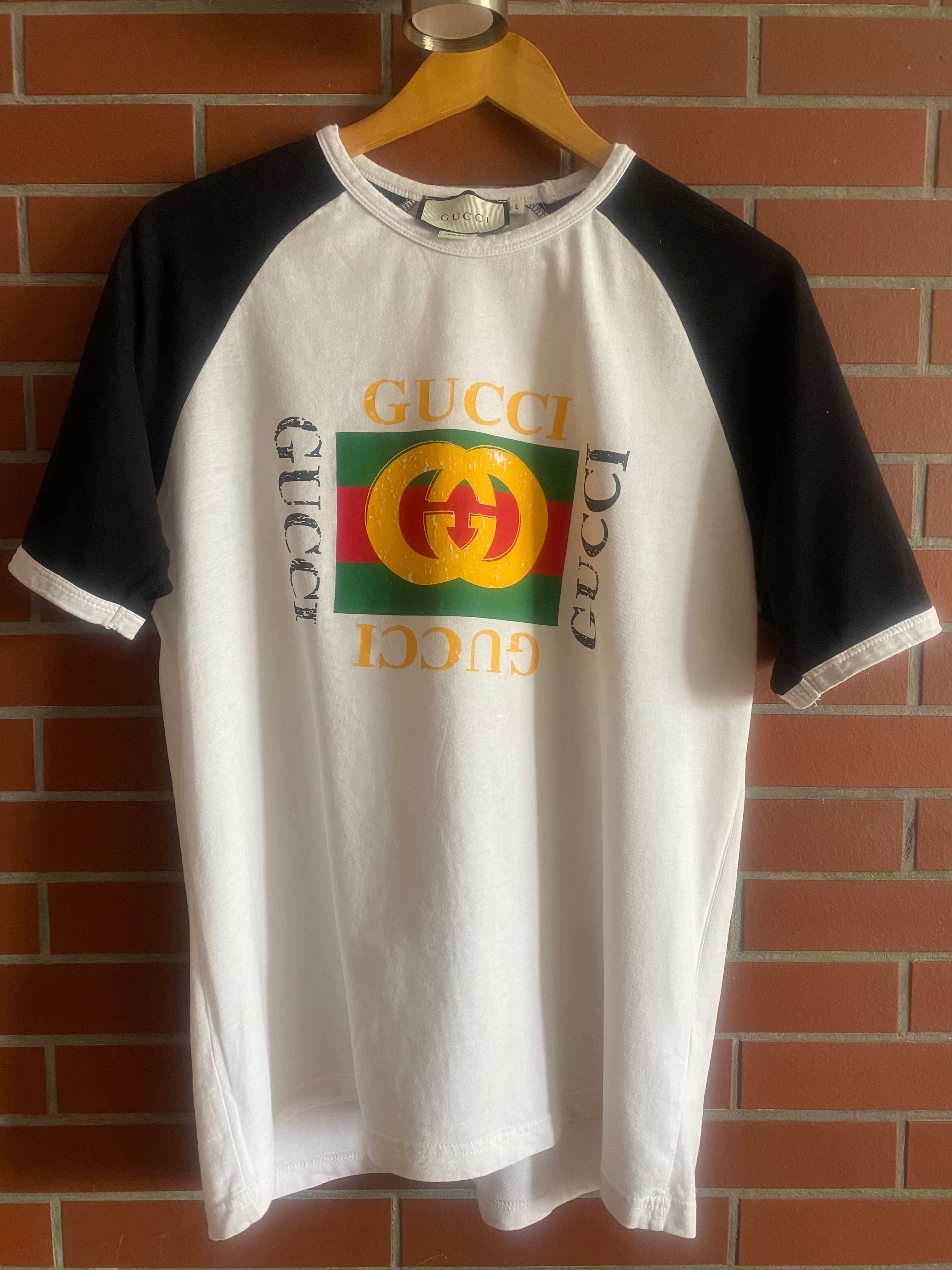 T-shirt Gucci retro logo unisex