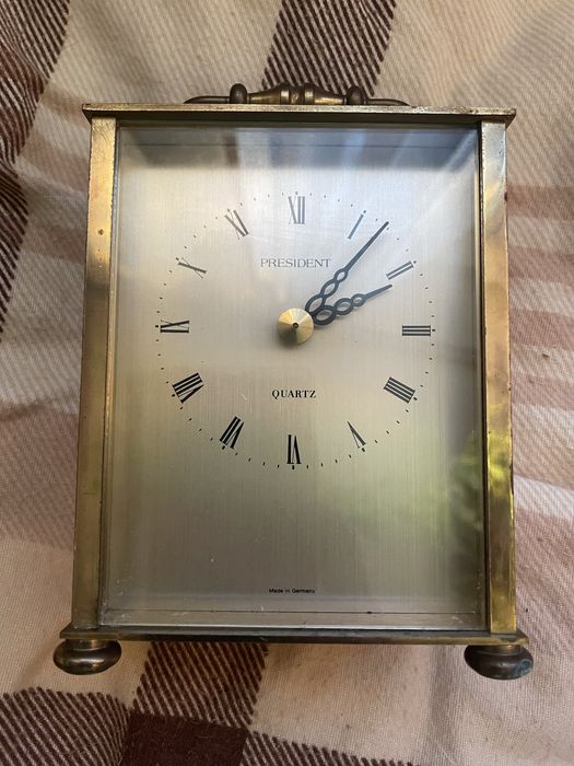 Zegar Small President Quartz Mantle Clock – Made in Germany
