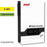 Инвертор MUST 5200W-10400W Solar Inverter НОВЫЙ привезен из ГЕРМАНИИ