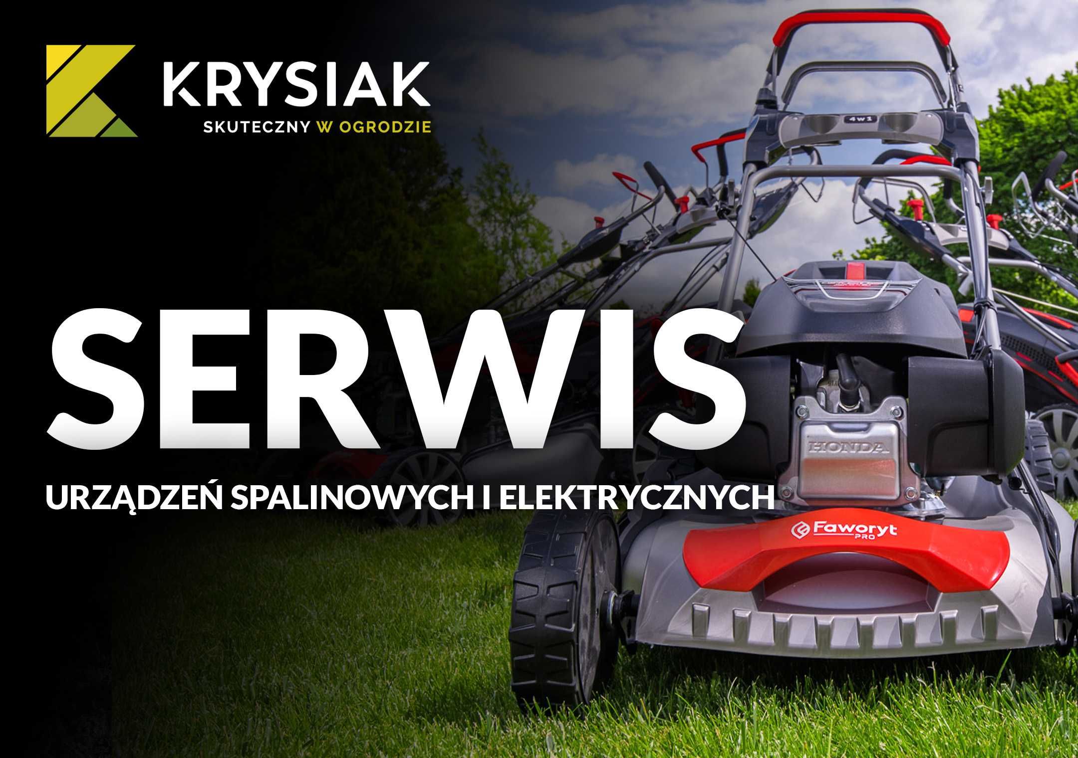 Serwis, naprawa kosiarek, urządzeń ogrodniczych, traktorków, kos