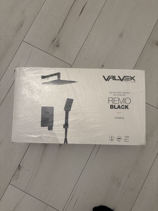 Zestaw podtynkowy natryskowy Valvex Remo Black- nowy nie odpakowany