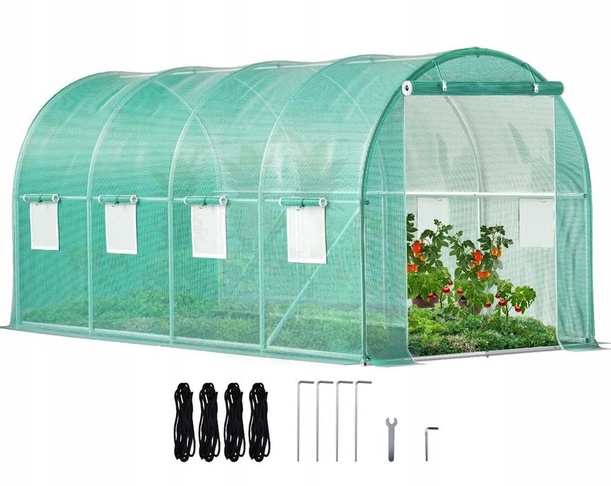 Tunel foliowy foliak szklarnia  na warzywa 2,5x4 m