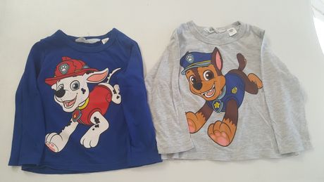 Bluzeczka H&M Psi patrol r.1.5-2 latką