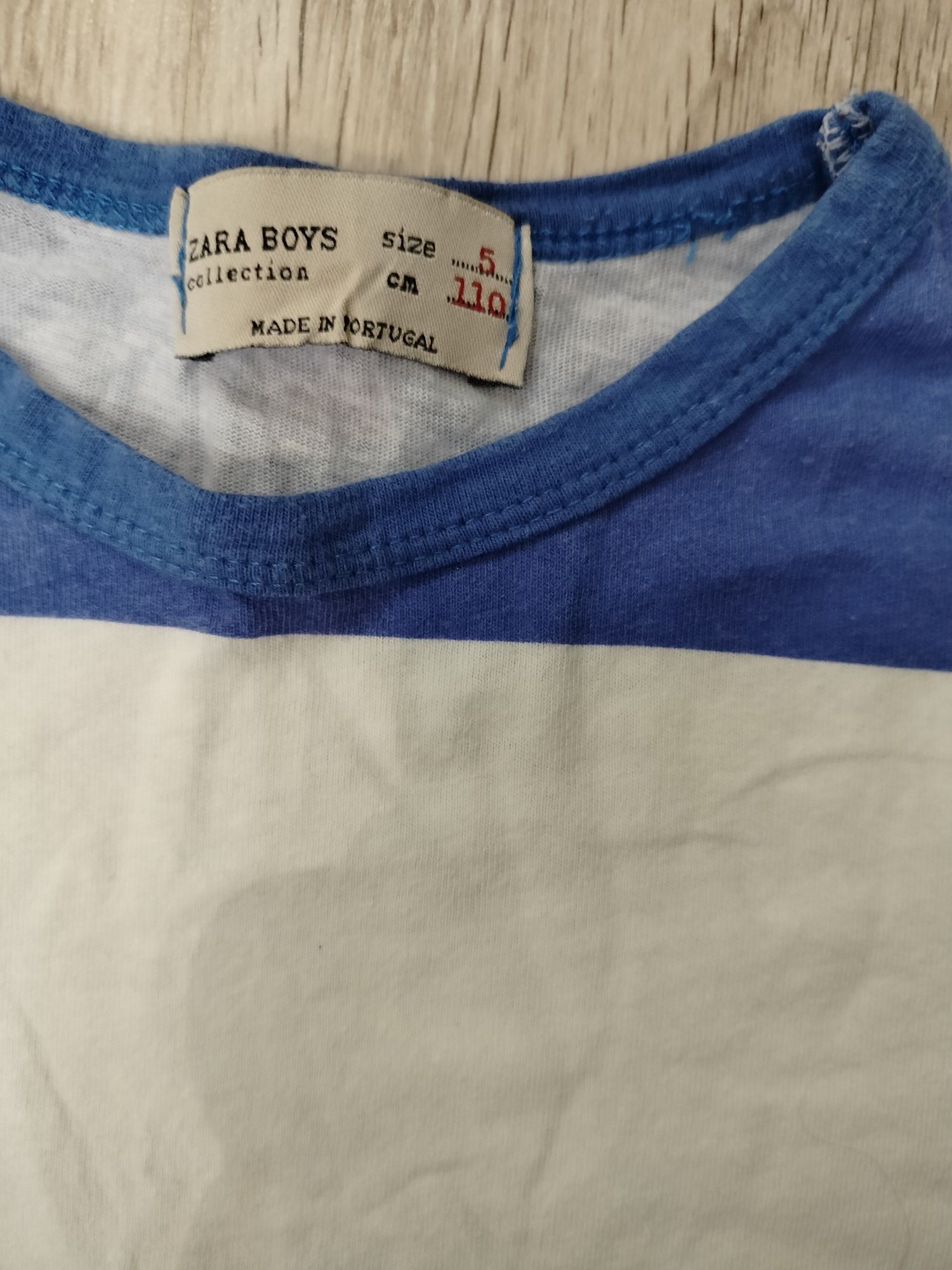 Koszulka T shirt chłopięca Zara 110