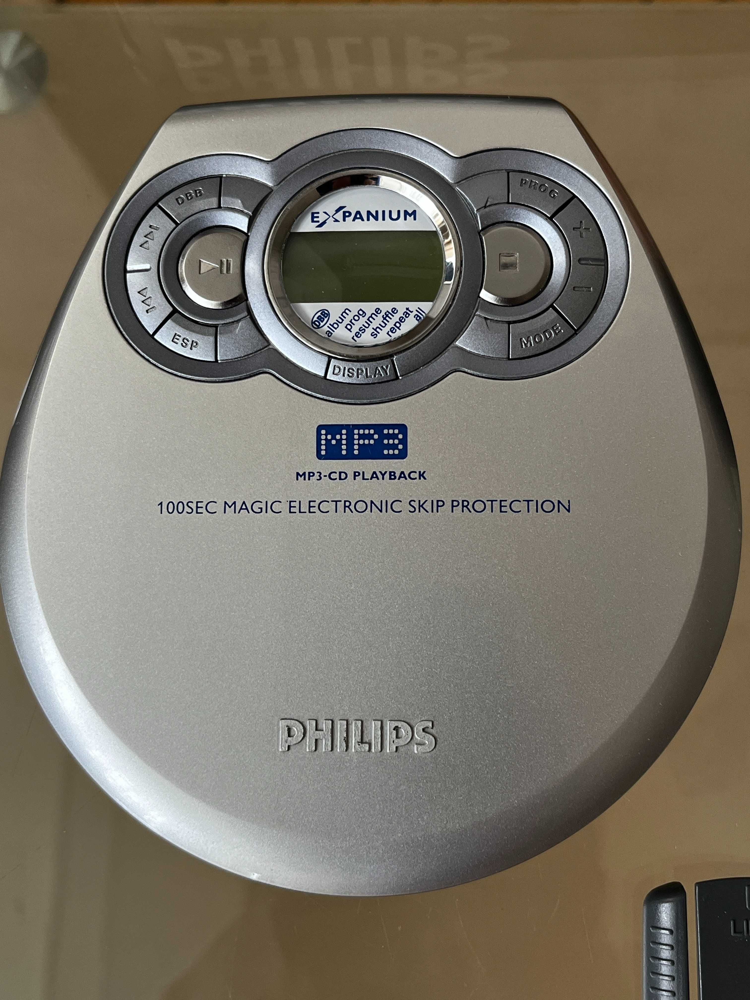 "Philips Expanium" CD-MP3 Disc Walkman Playback Exp321