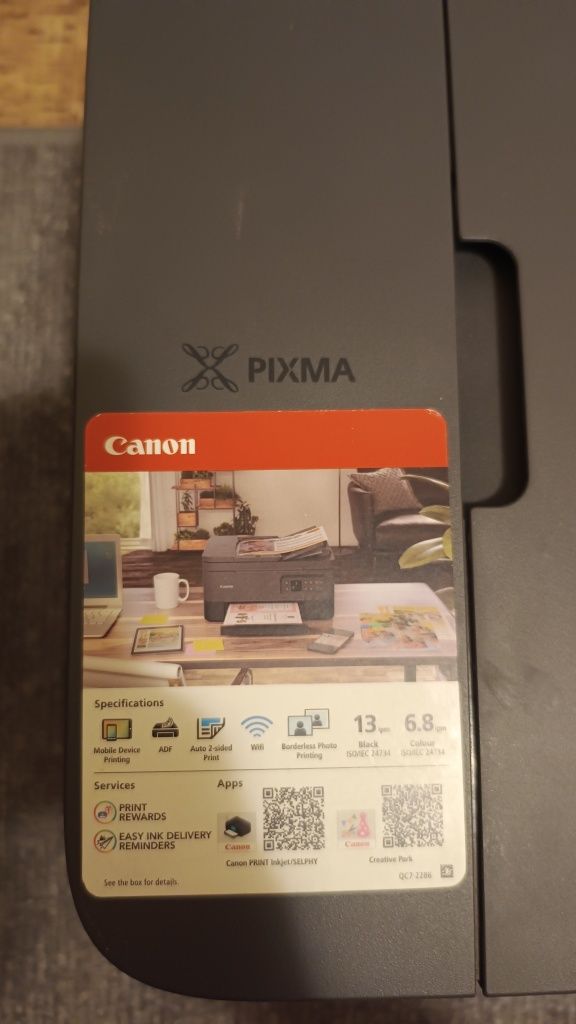Drukarka Skaner Canon TS7450 wifi