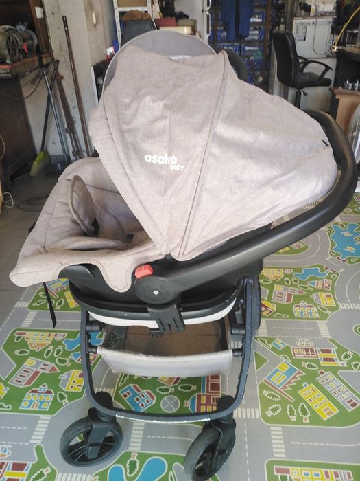 Carrinho de Bebé com dois Ovos de transporte