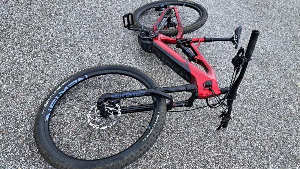 rower elektryczny górski Raymon AirRay karbon YAMAHA "L 29 Jak NOWY