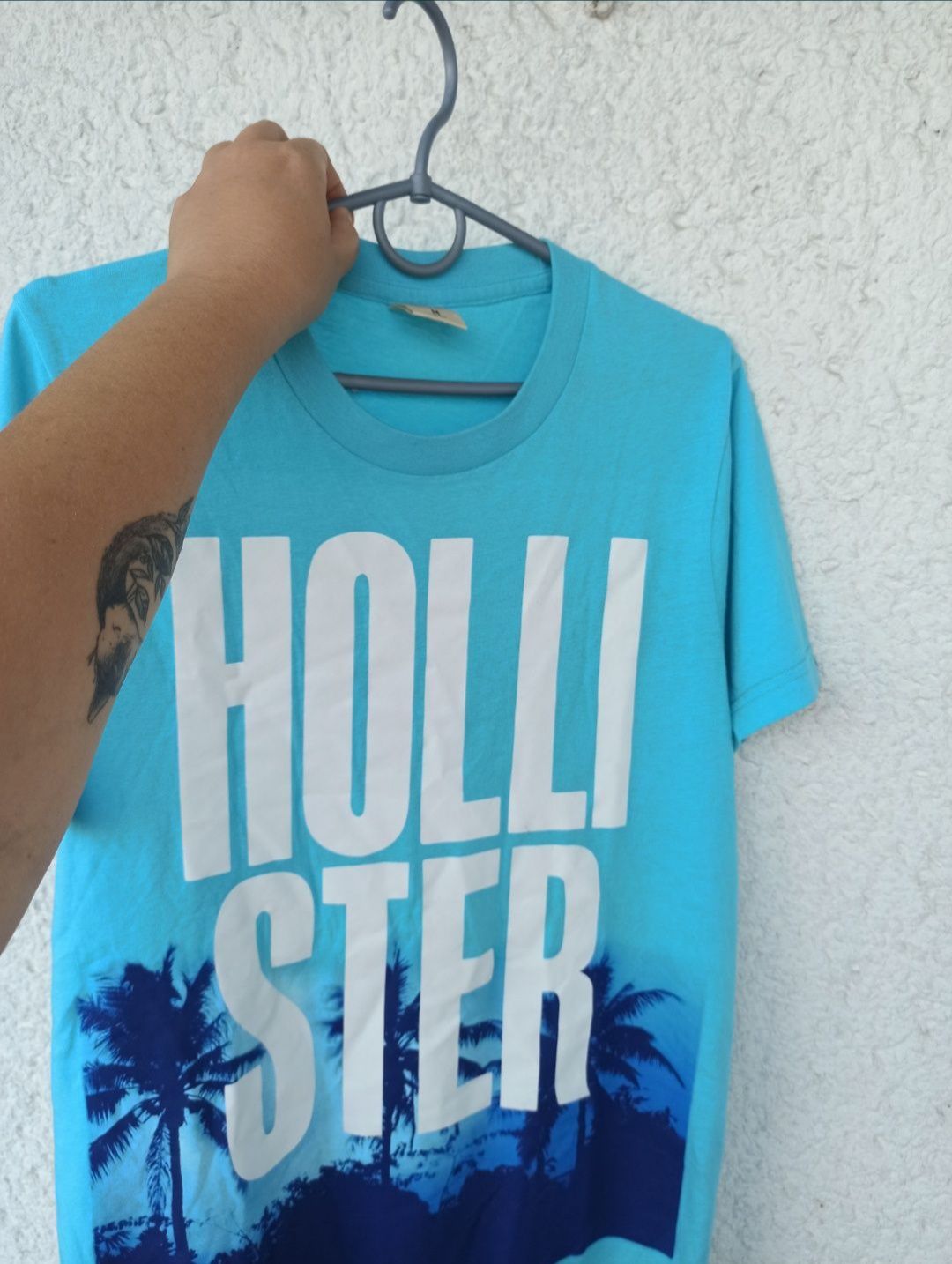 Футболка Hollister s m чоловіча майка Холістер