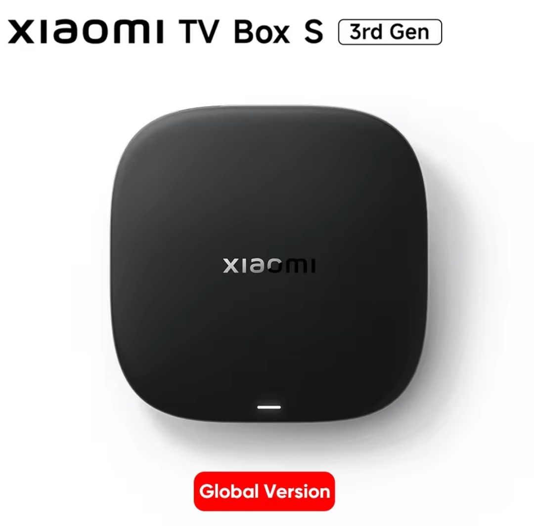 Смарт ТВ приставка Xiaomi TV Box S 3rd gen 4K+ подарок #
