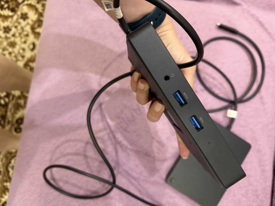Док-станція Dell WD15 with 130W AC adapter USB-C (452-BCCQ)