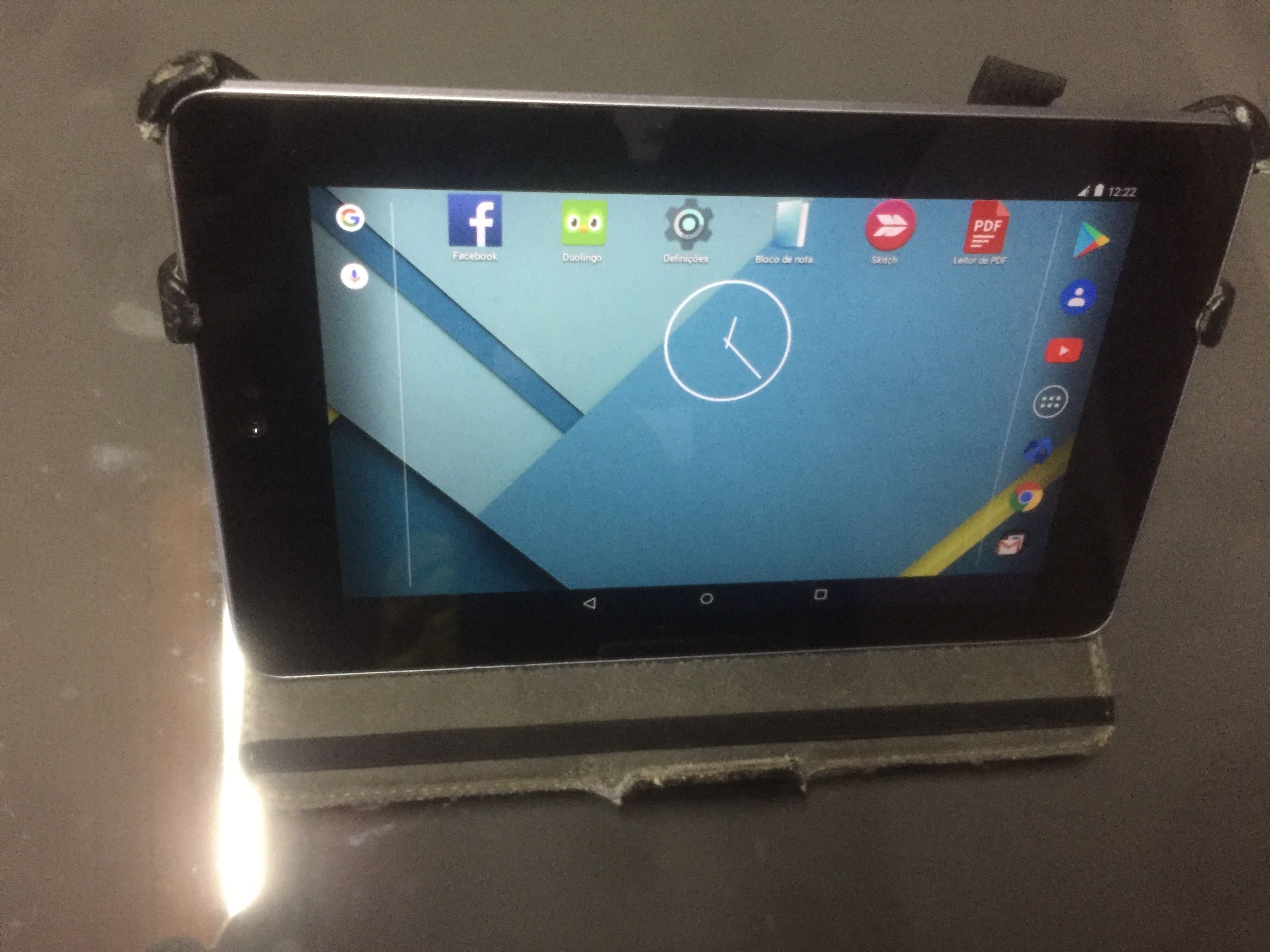 Tablet nexus 7 32GB com 2 capas e película