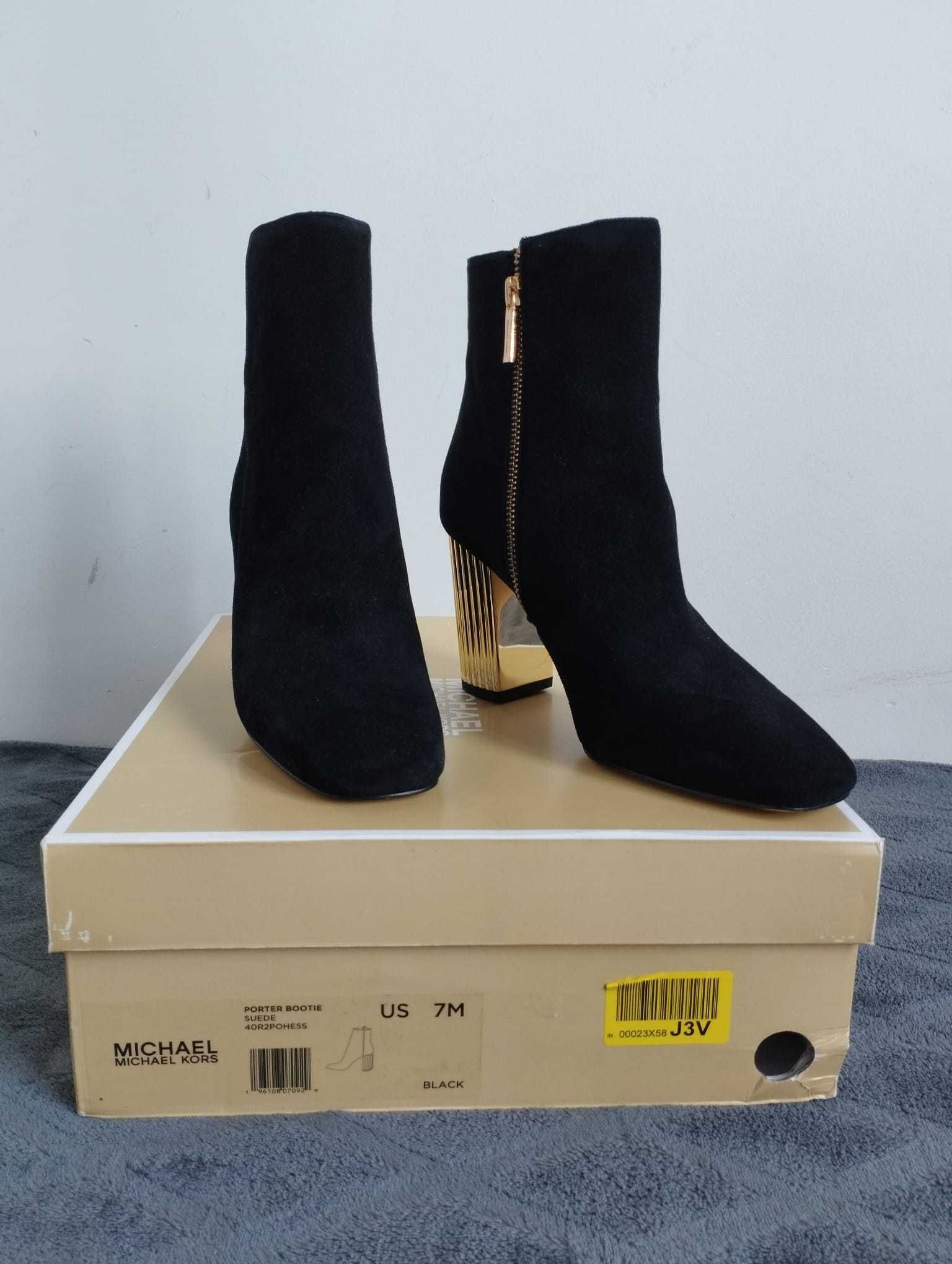 Botki damskie Michael Kors Porter Bootie 40R2POHE5S