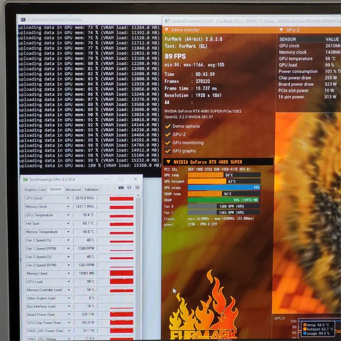 Відеокарта Gigabyte RTX 4080 Super Aorus Master 16GB GDDR6X (256bit)