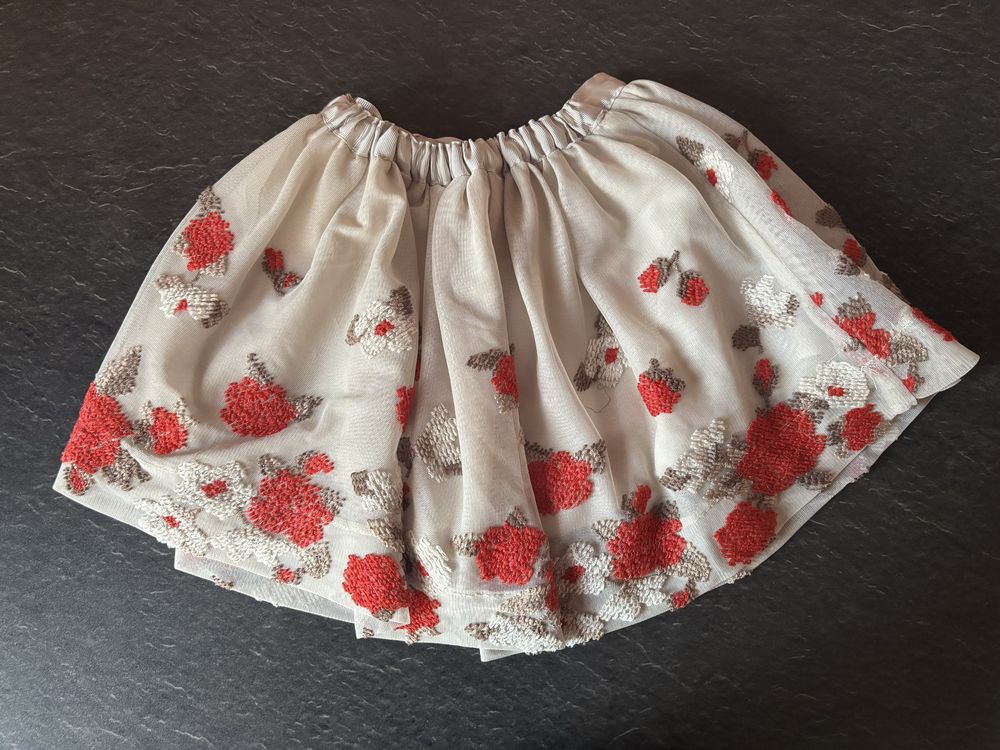Spodnica Mayoral 104 kwiaty folk boho