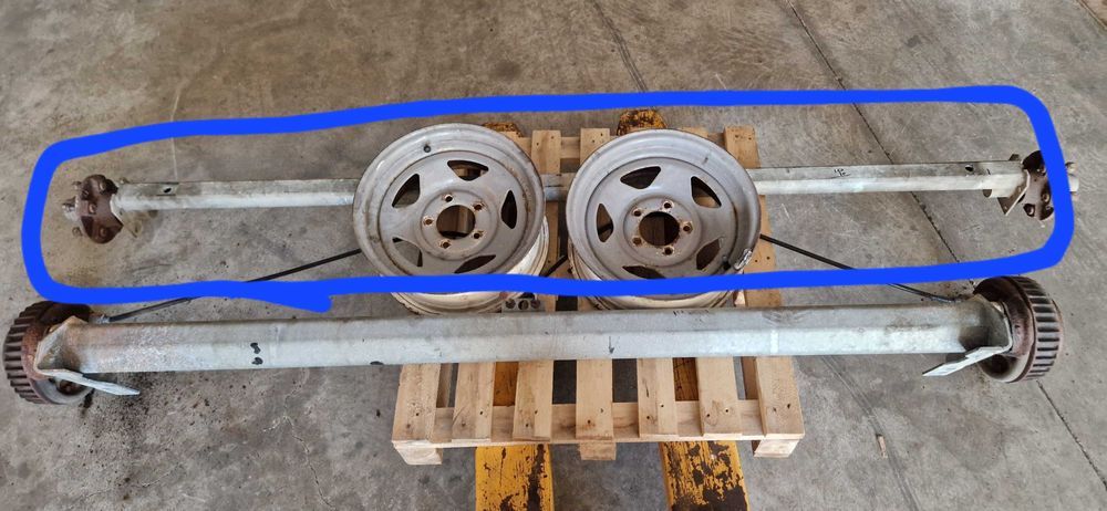 Eixos reboque para atrelado