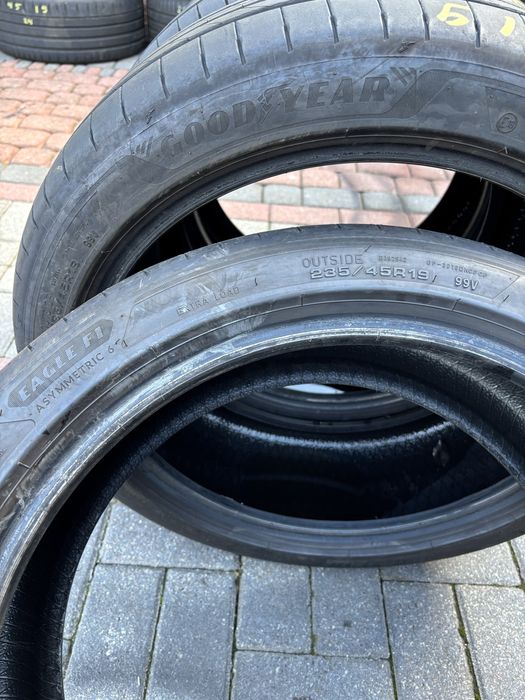 Komplet Opon Goodyear Eagle F1 235/45/19 ( super stan, 2024)