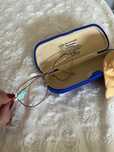 Oprawki metalowe rose gold -0,75