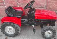 Zabawki traktorek + taczka + przyczepka + traktorek z przyczepką i wóz