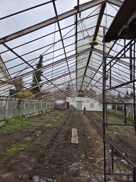 Konstrukcjia stalowa szklarni