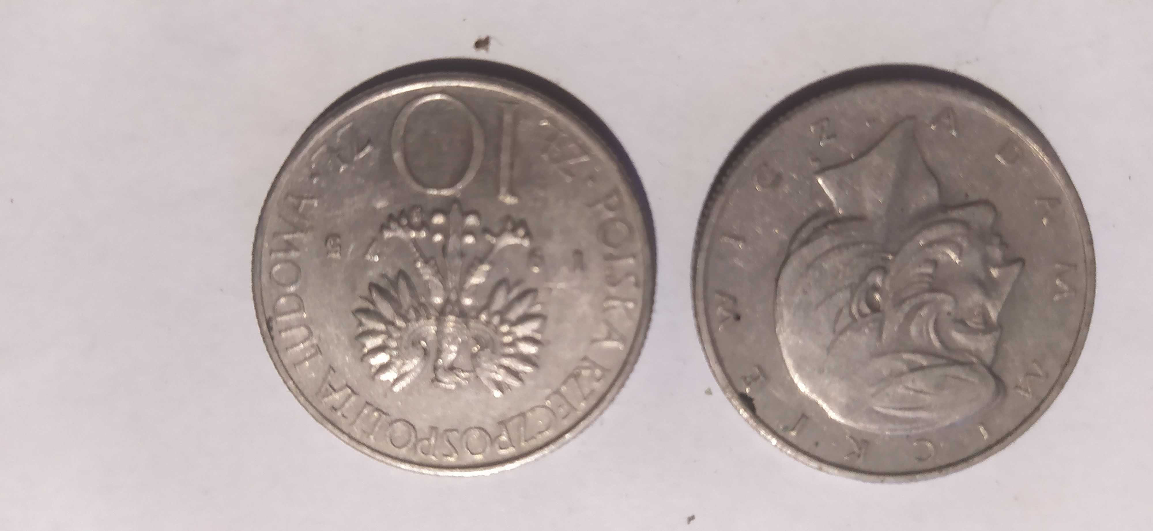 Moneta 10 zł lata 70 Mickiewicz