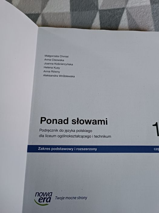 Ponad słowami 1 cz 2
