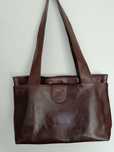 Duża skórzana torebka LEATHER J&K