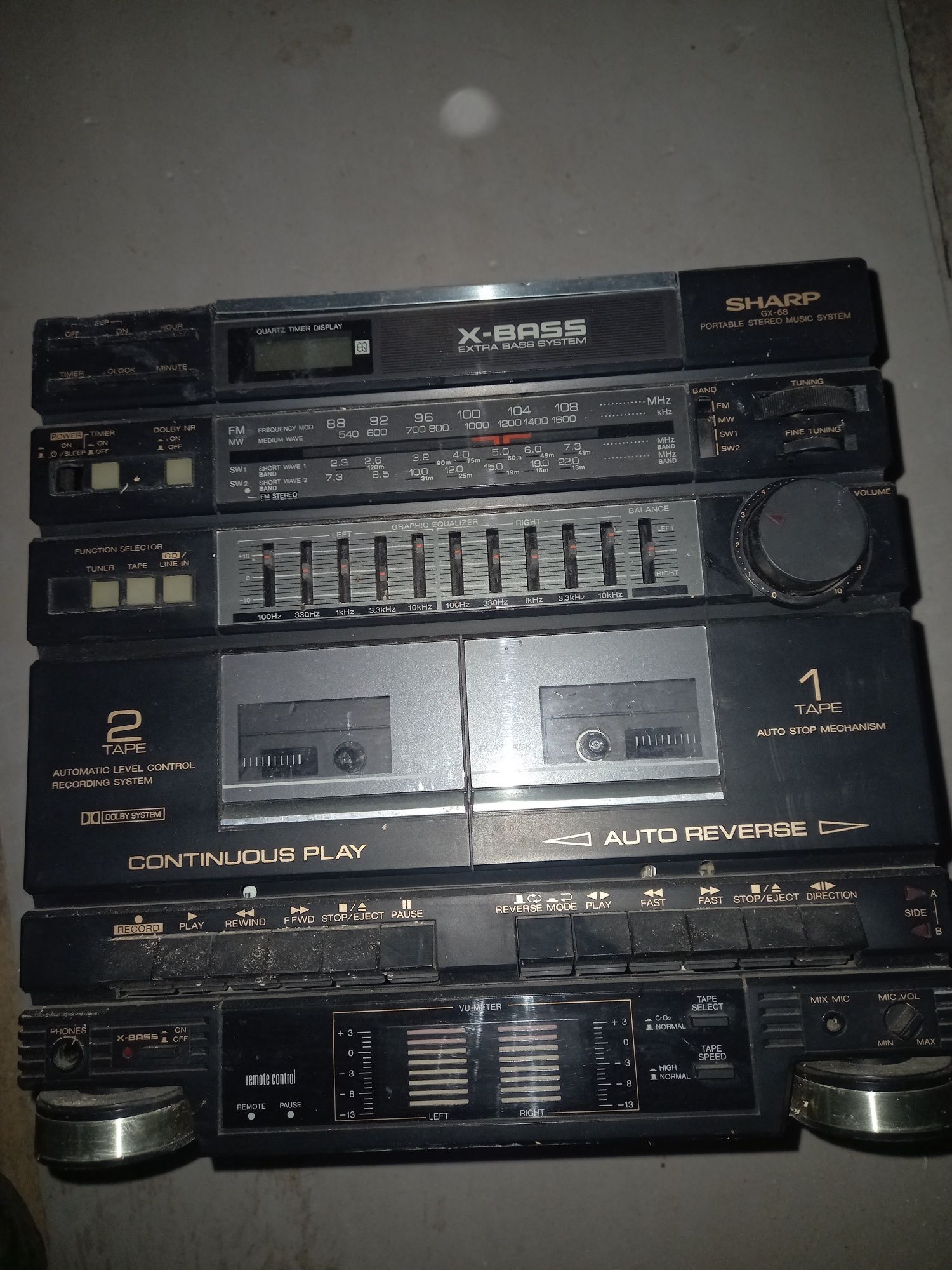 Sharp GX68Z (BK)