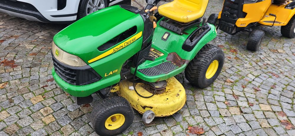 John deere la 115 traktorek kosiarka do trawy