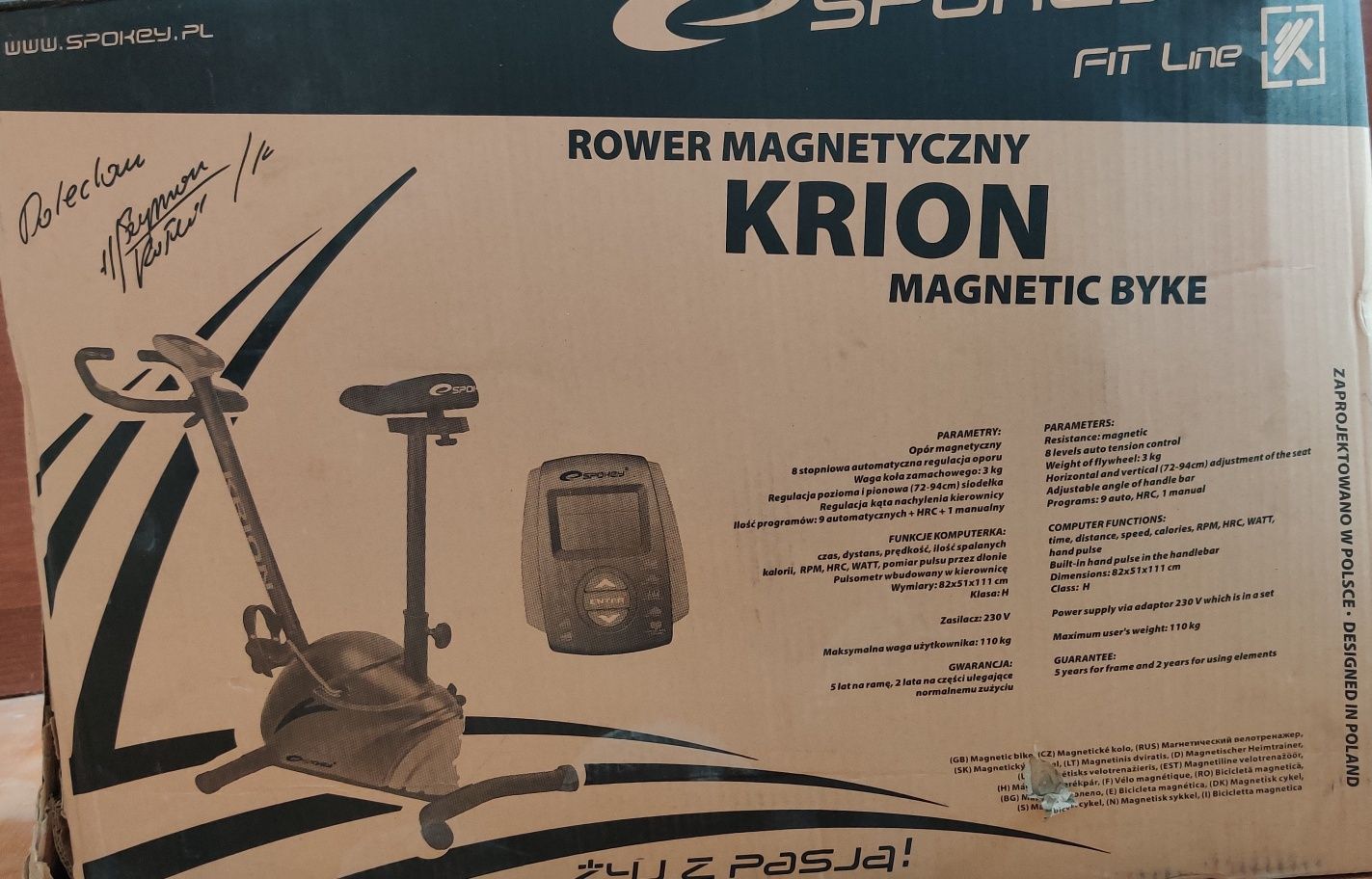 Rower magnetyczny Krion Spokey