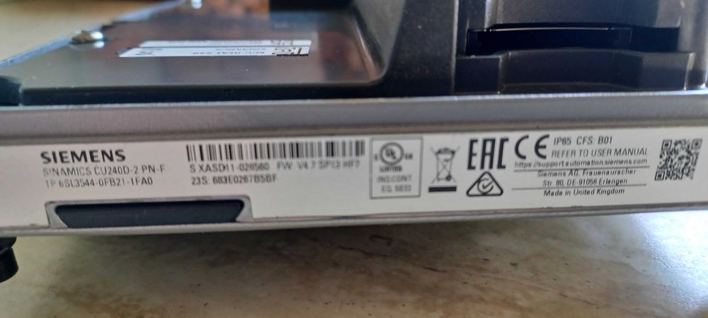 Siemens SINAMICS G120D CU240D-2PN-F1P 6SL3544-OFB21-1FAO ew. z falown.