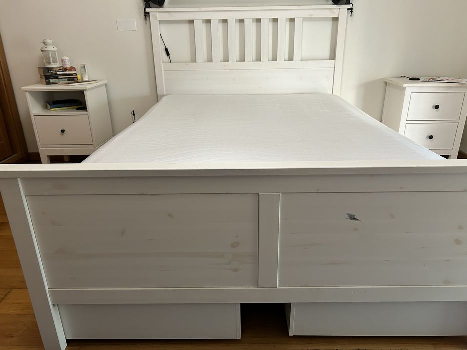 Cama casal (IKEA HEMNES - 140x200 )