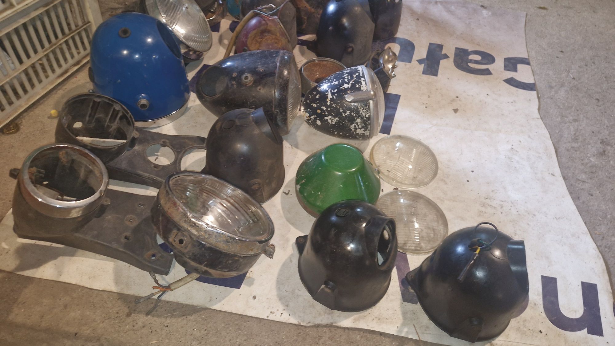Lampa przednia wsk, shl,wfm,mz komar itp