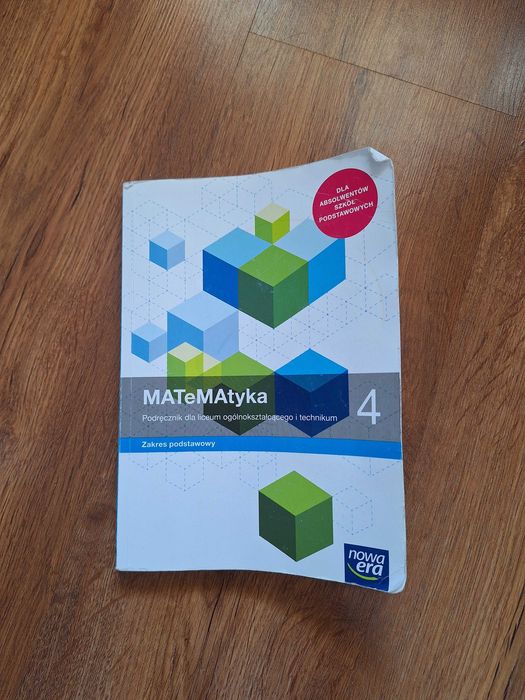 Podręcznik Matematyka 4 liceum podstawowy