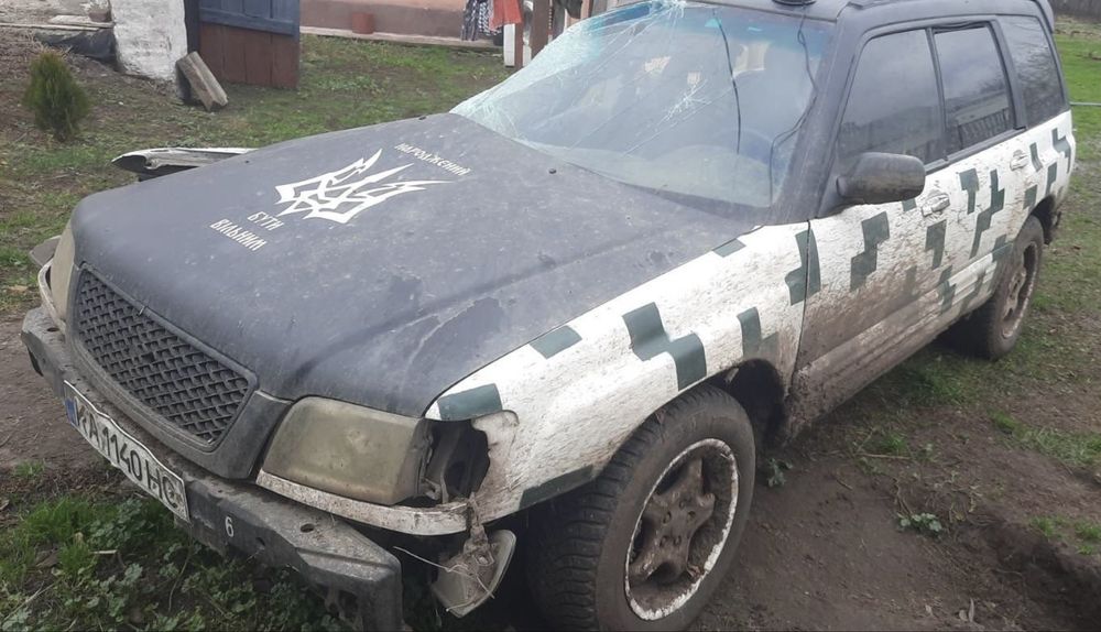 Subaru Forester після фронту – на відновлення / запчастини