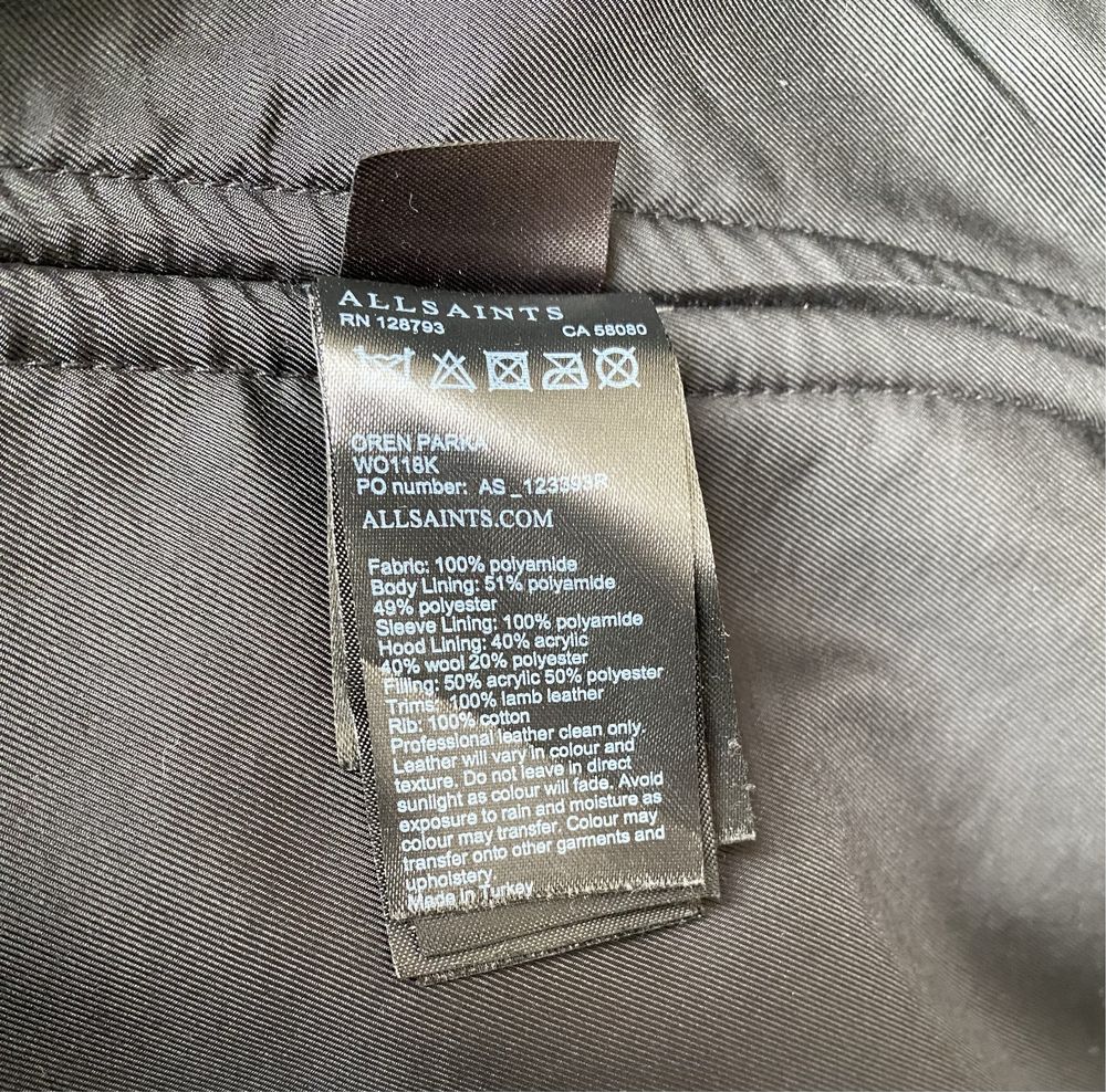 Allsaints  joop woolrich add jil sander