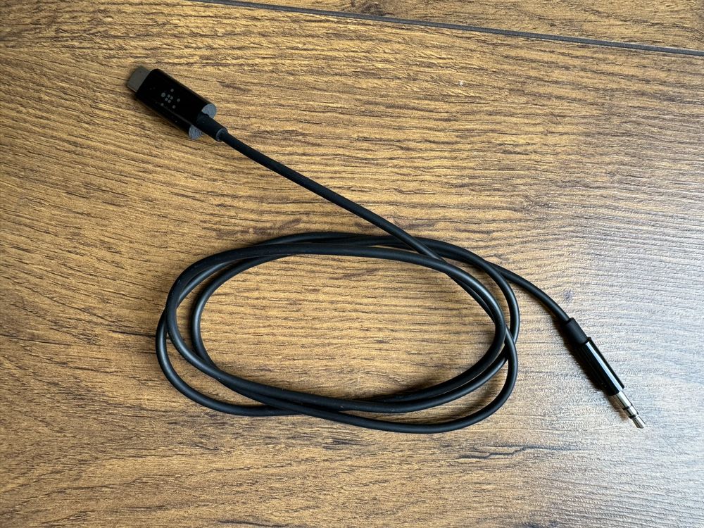 Kabel USB C - Jack 3.5 mm BELKIN RockStar 0.9m