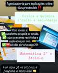 Explicações de Matemática e Física e Química