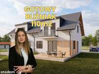 Dom Bliźniak 110m2, 5pokoi, ogródek, podłogówka