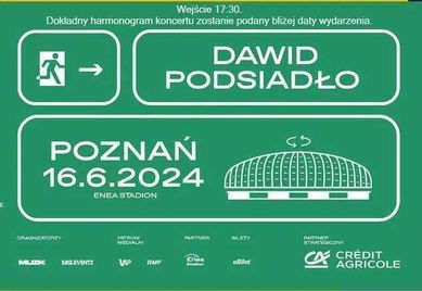 Dawid Podsiadło POZNAŃ 16 CZERWCA 2024