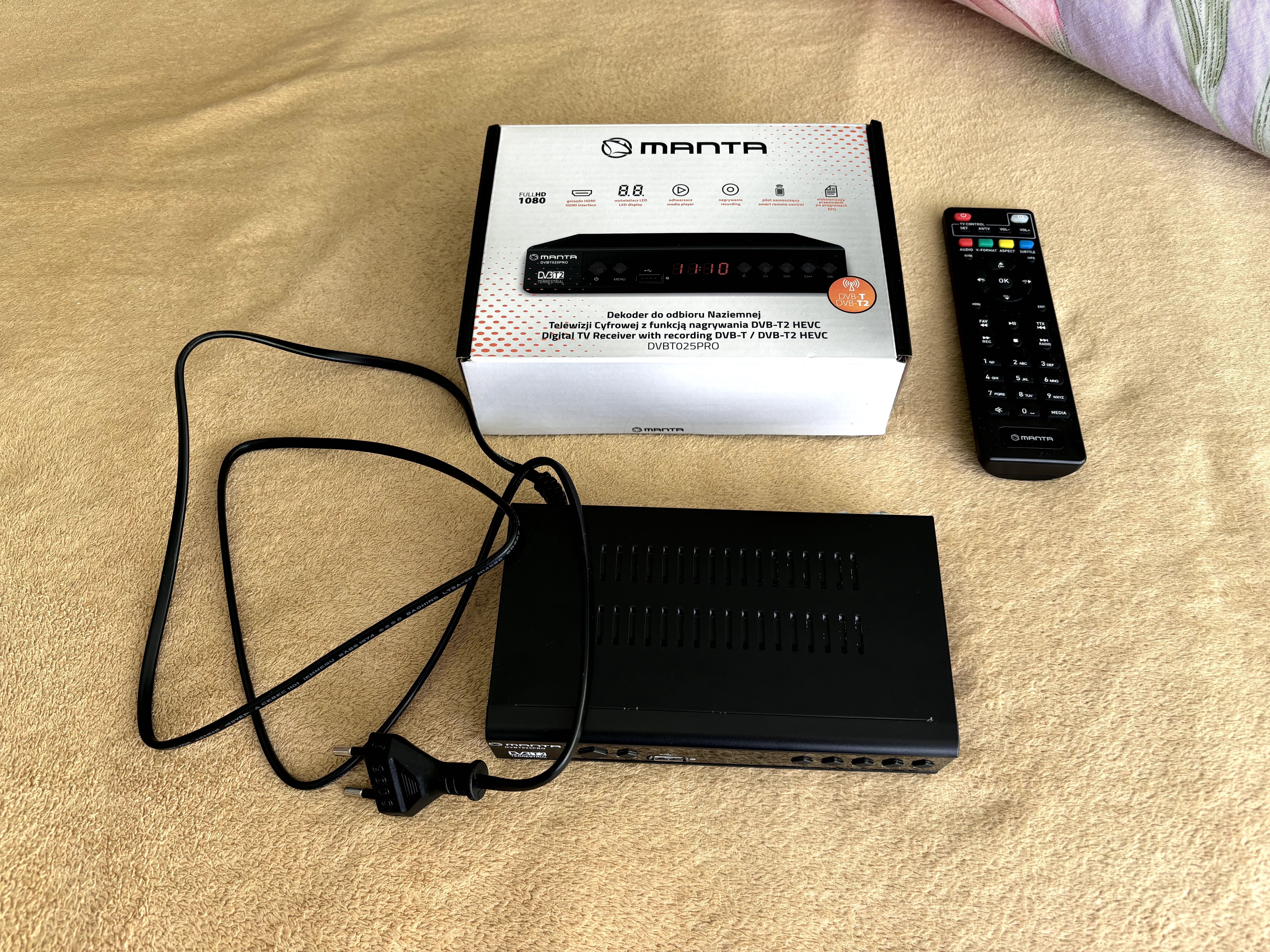 Dekoder Manta DVB-T2 HEVC