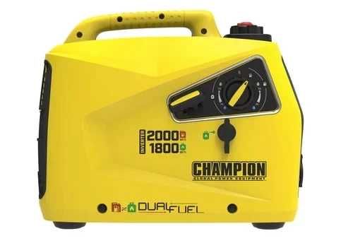 Двопаливний інверторний генератор Champion 2000
