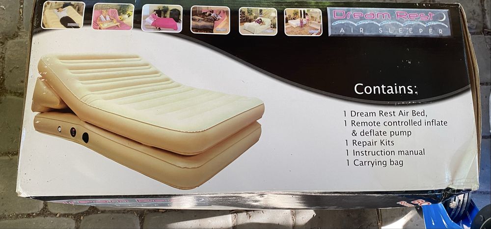 Łóżko dmuchane turystyczne