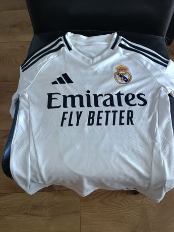 Koszulka Adidas Real Madryt dziecięca rozm.128 cm
