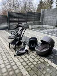 Cybex Priam Manhattan Grey Chrome Black komplet