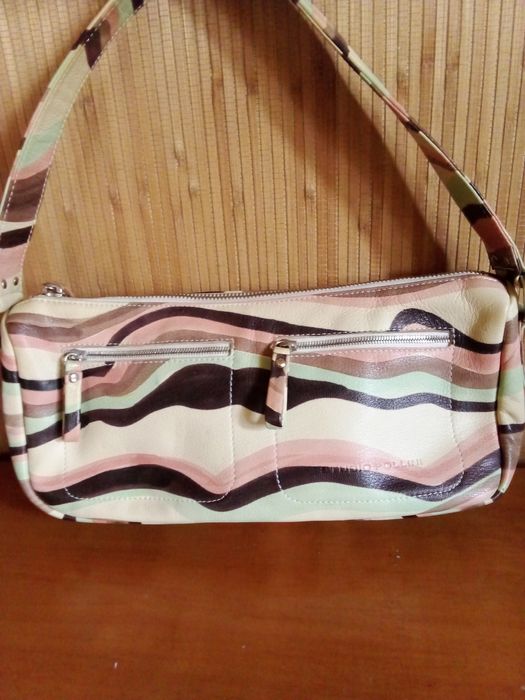 Кожаная сумка STUDIO POLLINI